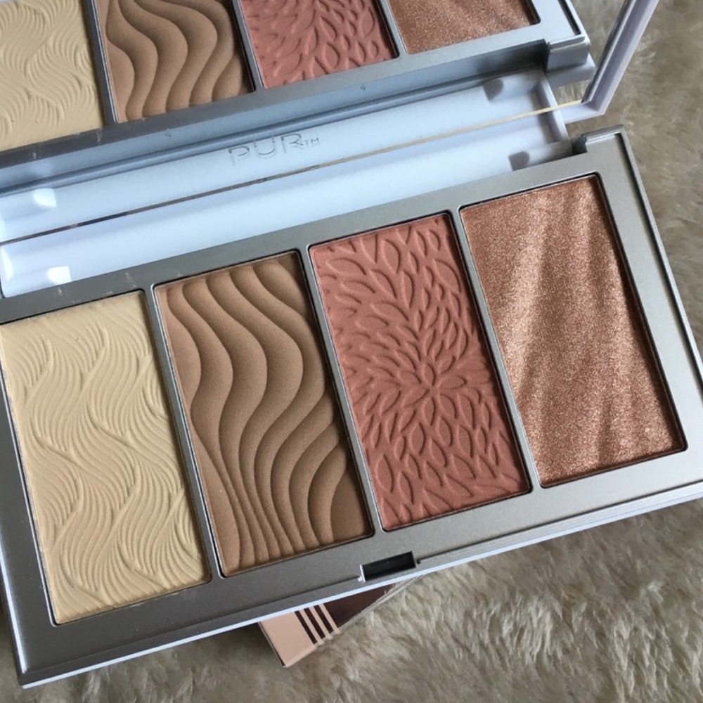 🆕PUR 4-in-1 Skin-Perfecting Powders Face Palette - Picture 3 of 11